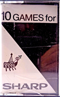 SHARP MZ-700/800 -- SATTLE GAME, SUPER PUCKMAN, CIRCUS STAR,.. (5 GAMES) (SHARP)