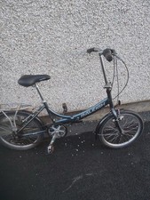 Raleigh EVO 7SP Folding Bike, Aluminum Frame, 20" Wheels, 7 Speed with Revo Grip