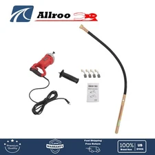 1500W Electric Concrete Vibrator Concrete Vibrating Tool With 6.6 Feet Shaft