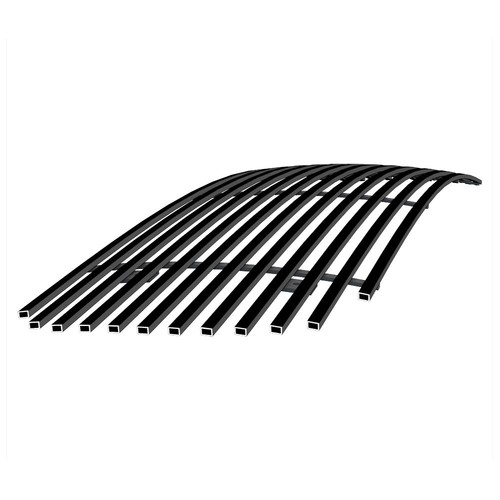 Fits 1999-2002 GMC Sierra 1500/2500/3500 Upper Stainless Black Billet Grille