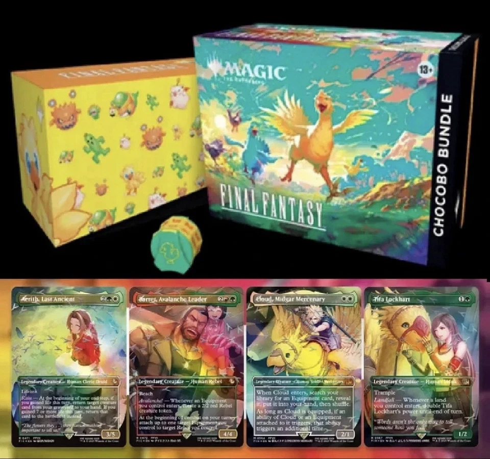 Magic The Gathering Final Fantasy Chocobo Bundle Box - PRESALE - Image 4 of 4