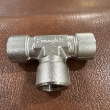 1- Swagelok Stainless Steel Pipe Tee Fitting 316 4UC, Female NPT, SS-4-T