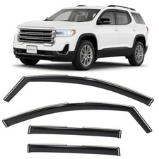 in-Channel Incredibly Durable Rain Guards for GMC Acadia 2017 For Acadia 17-23