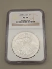 2005 American Silver Eagle S$1 NGC MS 69