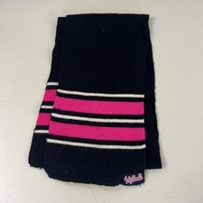 Disney Junior Minnie Scarf Black And Pink.