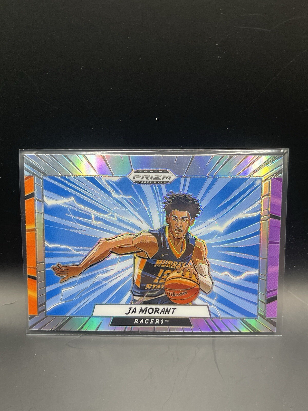 2024 Prizm Draft Picks Ja Morant Manga SSP Silver Prizm #5 - Racers - Grizzlies