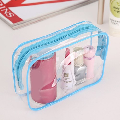 PVC Kosmetiktasche Organizer Etui Kosmetiktasche Reise Aufbewahrung Bad Kulturbeutel - Bild 13 von 31
