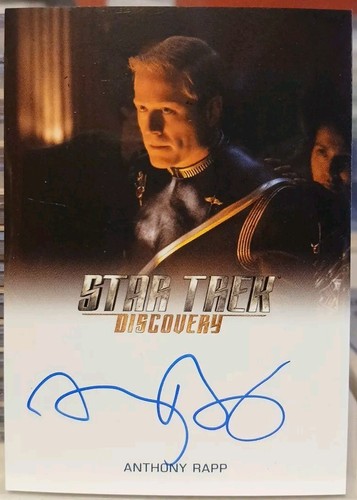 🔥Star Trek Discovery Season 3 Anthony Rapp Autograph as Mirror Lt. Paul ...