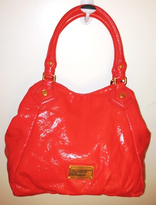 NWT $448 Marc by Marc Jacobs Classic Q Hillier Fran Crinkle