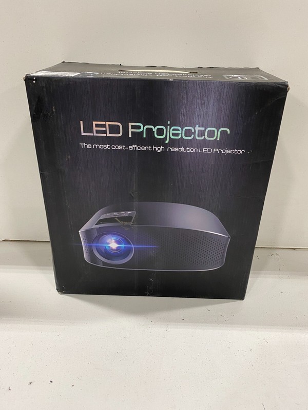 Goodee LED Projector With Remote, HDMI cable, AV Cable and Manual