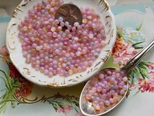 20 Vintage Harlequin stones, Glass Fire Opal ...