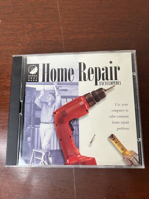 Home Repair Encyclopedia PC CD-ROM Software 1995 Your Interactive Handyman