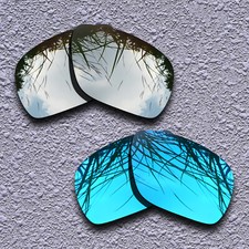 US Silver Blue Replacement Lenses For-Oakley Dispatch 1 Polarized