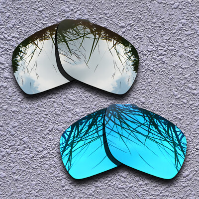 US Silver&Blue Replacement Lenses For-Oakley Dispatch 1 Polarized