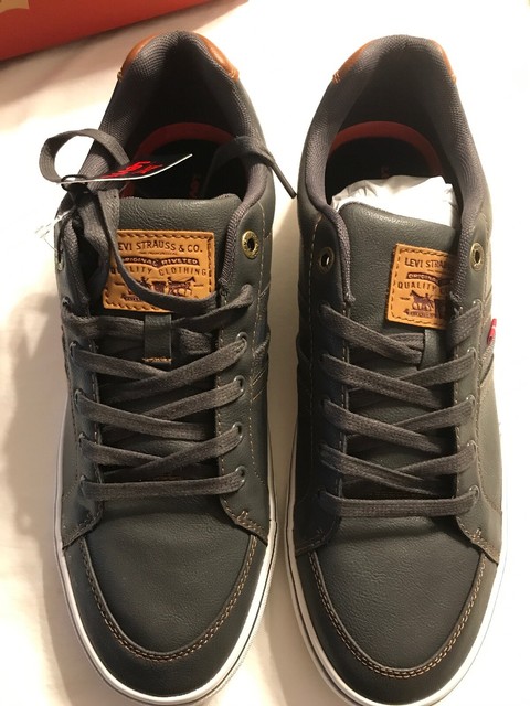 levis brown sneakers