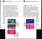 SWEDEN - NOBEL PRIZE WINNERS -NUCLEAR PHYSICS 1982 FDC  + INFO SHEET