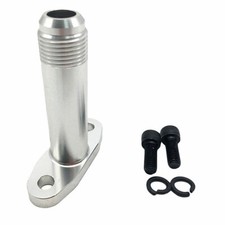 90mm Extended An10 Turbo Drain Fitting For Precision And T3t4 Gt Turbos Billet 90mm Extended An10 Turbo Drain Fitting For Precision And T3t4 Gt Turbos Billet