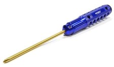 Professional LW Phillips Screwdriver 1 Ti-Nitride Handle:20mm O.D. 