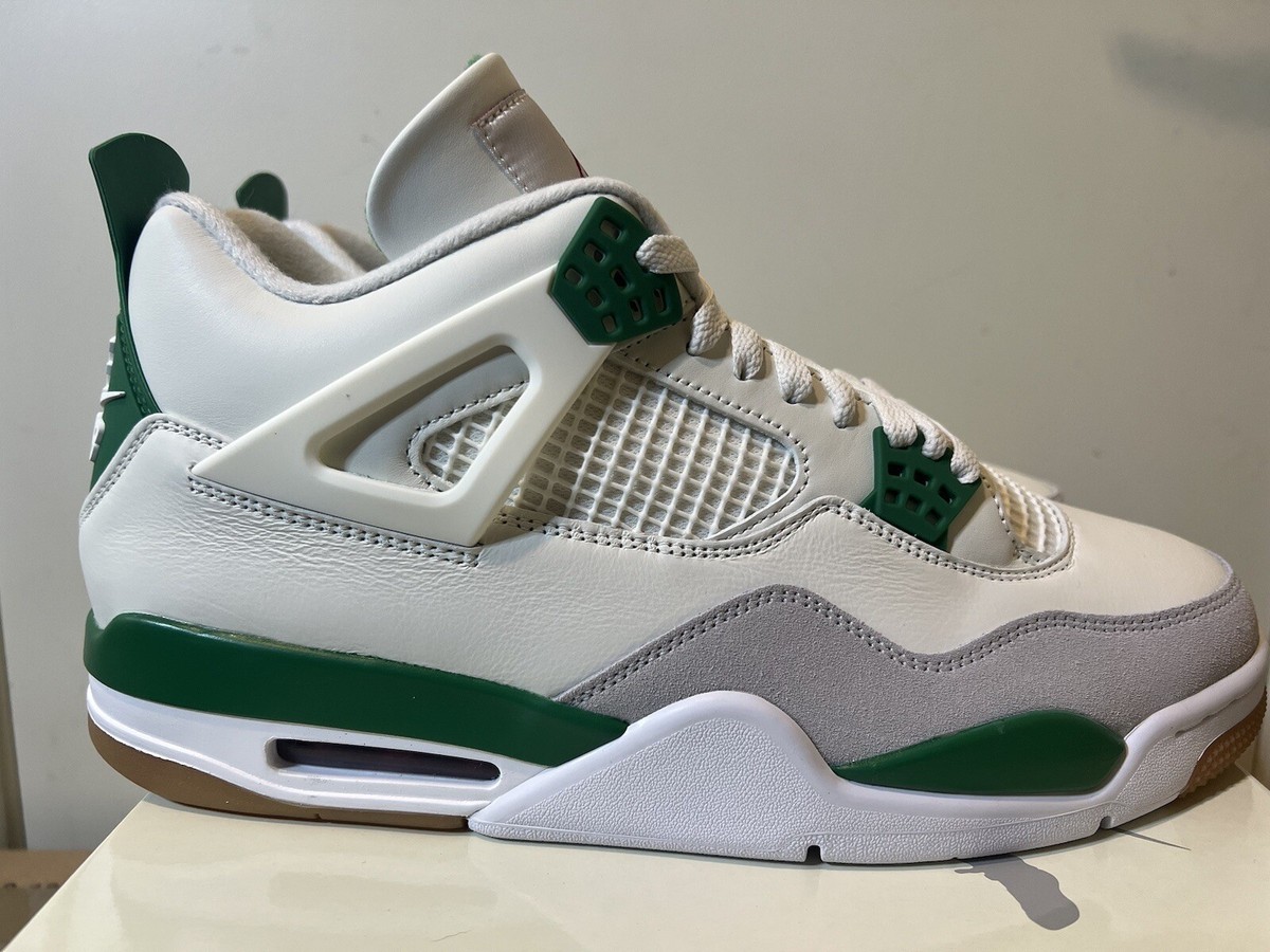 Size 17 - Jordan 4 Retro x Nike SB Low Pine Green | eBay