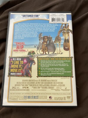 Madagascar DVD Widescreen Dreamworks 678149456622| eBay