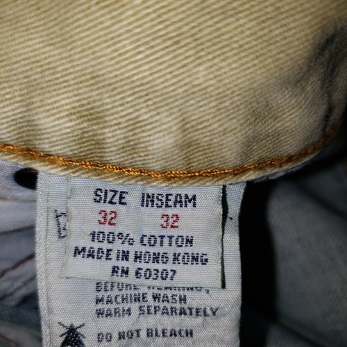 Vintage Union Bay Jeans Mens 32x32 Blue Faded Denim Relaxed Straight Leg - Picture 5 of 7