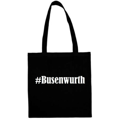 Tasche Beutel Baumwolltasche #Busenwurth Hashtag Einkaufstasche Schulbeutel Turn