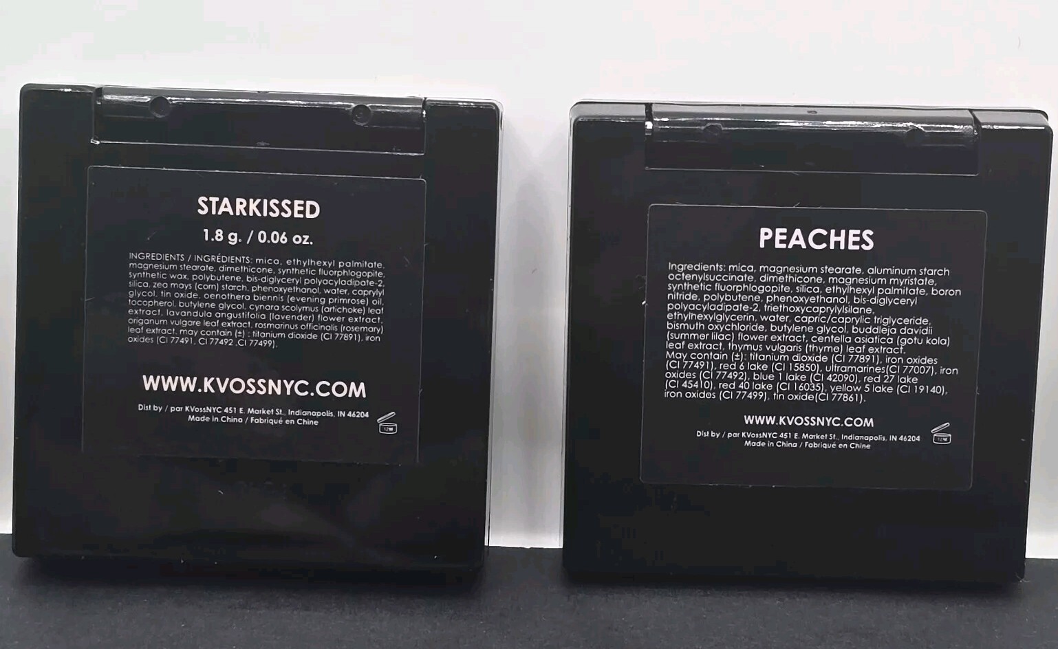 K Voss Fairy Dust Pressed Highlighter & Blushing Beauty Luminous Blush 1.8g 