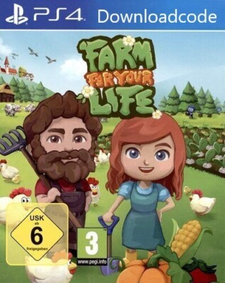 NEU für Playstation PS4 PS5 PSN Spiel Farm for your Life Game Key Download Code