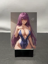 Waifu Anime Custom Art Trading Card NSFW AVAILABLE W4015