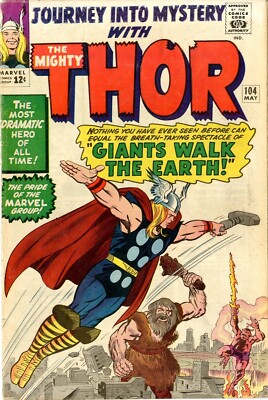 Journey into Mystery  # 104   VERY GOOD    May 1964    Surtur & Snow Giants App.