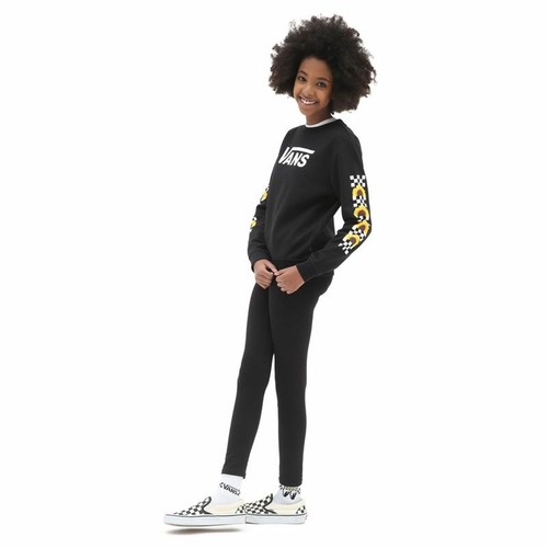 Children’s Sweatshirt without Hood Vans Sunlit Black - Picture 3 of 7