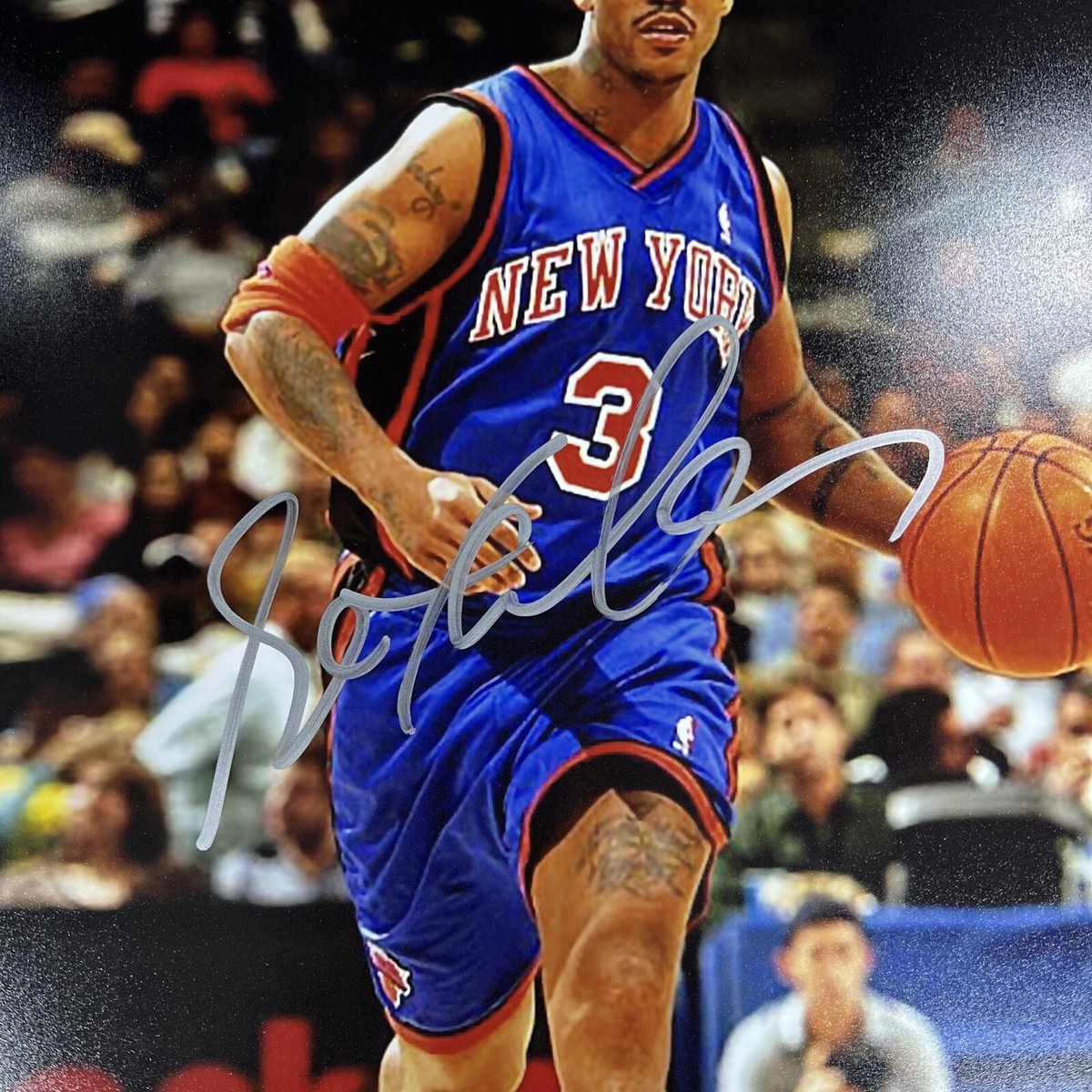 Stephon marbury auto ステフォン・マーベリー サイン Stephon Marbury 1996-97 Score Board Autographed Collection Rookie
