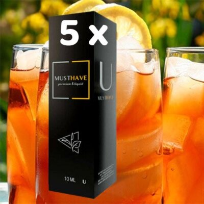 MUSTHAVE U 10ml Aroma, Longfill, DIY, extrem kalt! Drachenfrucht, 5x 10ml