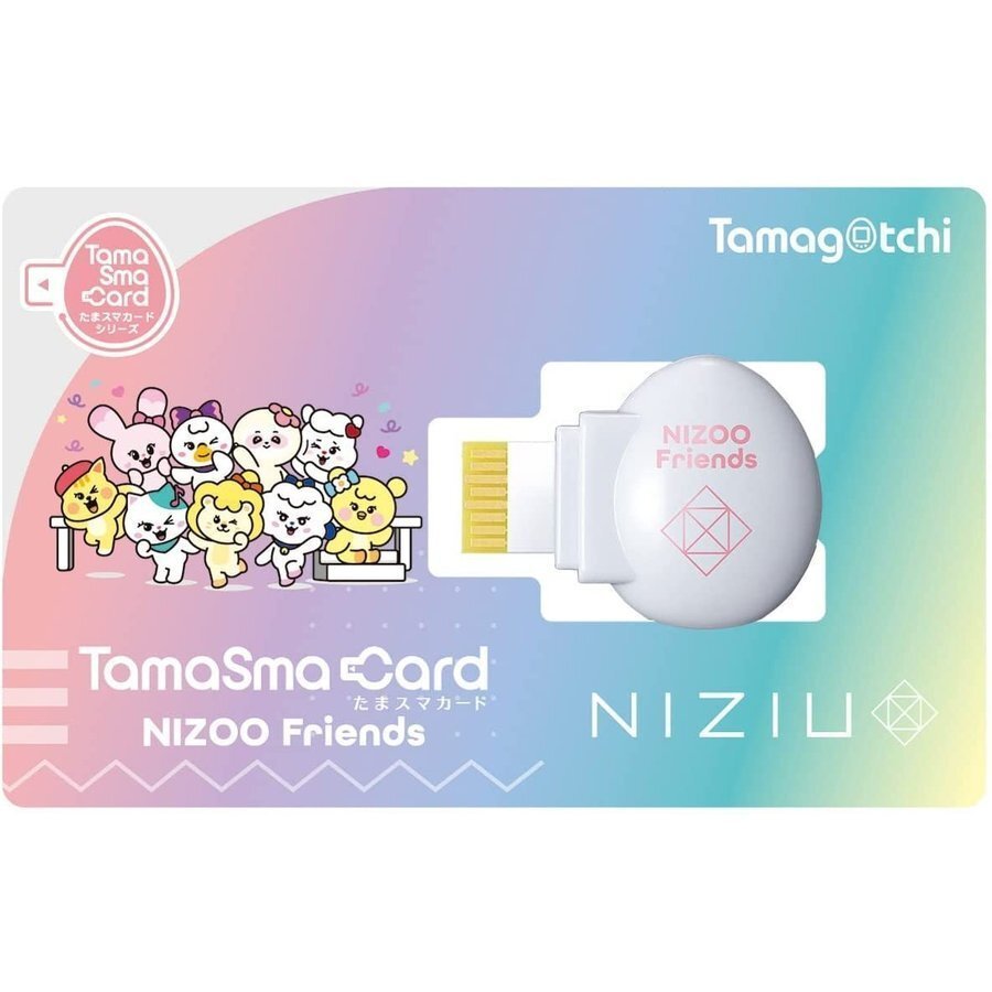 バンダイ Tamagotchi Smart NIZIU TamaSmaカード Tamagotchi Smart TamaSma Card Nizoo Friends Bandai Toy NiziU