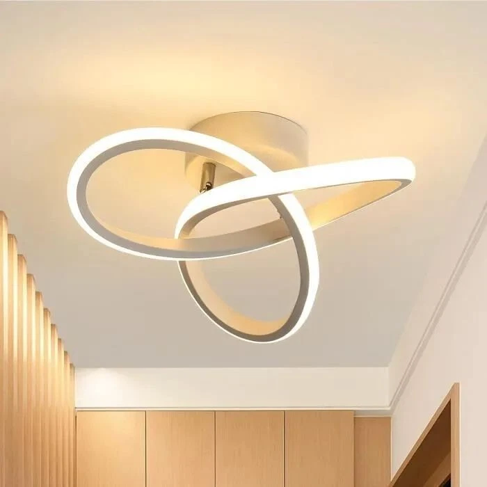 Lustre applique Led plafonnier 23w 3 couleurs 3000k-6000k cuisine salon chambre - Photo 2/4