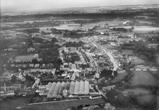 The Mg Motor Works And The Town Abingdon From The West 1930 England Old Photo