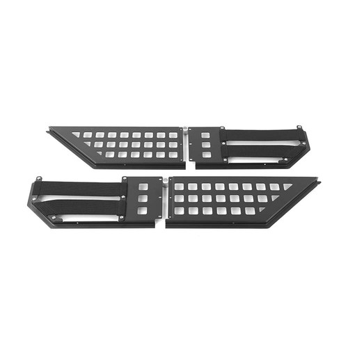 2PCS Metal Front Door Pocket Storage Box for Jeep Wrangler JL JLU JT 2018-2023 - Picture 13 of 17