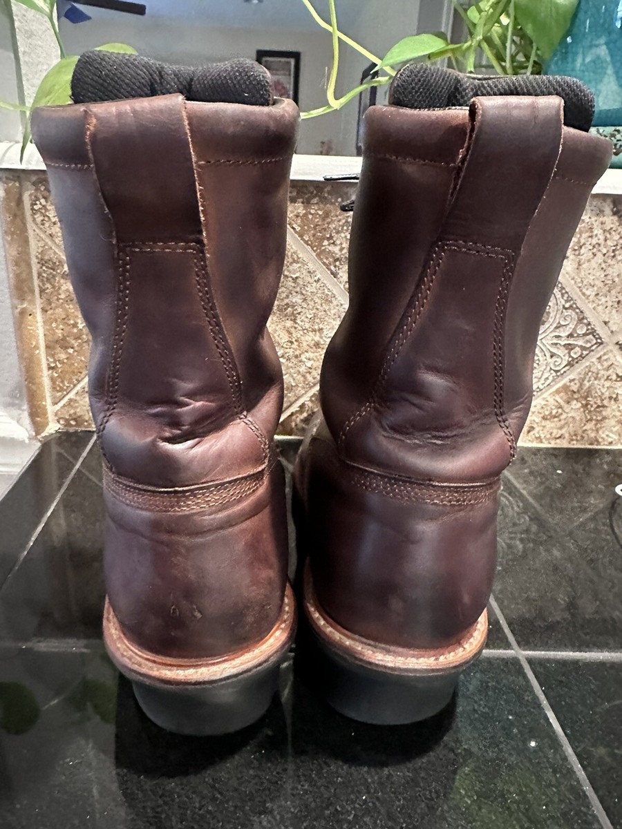 Used Red Wing Shoes ASTM F2413-18 Steel Toe Work Boots Size 11 D Used Used Red Wing Shoes ASTM F2413-18 Steel Toe Work Boots Size  main image 2