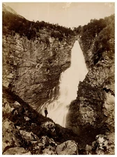 Norway, Voss Sivlefossen Norway serpentine road Stalheimskleiva, Photo. K. Knuds