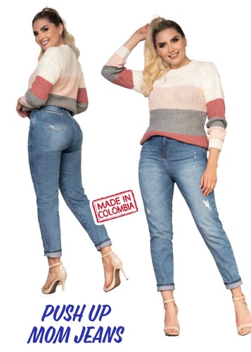 Push Up Jeans Pantalones Colombianos 