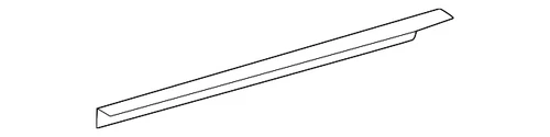 NEU MERCEDES-BENZ E C-KLASSE RECHTS INNEN-TÜR-SILL-PLATTE A20768604368N84 - Bild 3 von 3