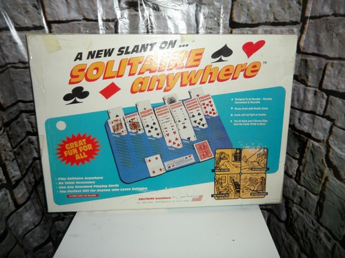 SOLITAIRE ANYWHERE Vintage Game complete. - Picture 2 of 2