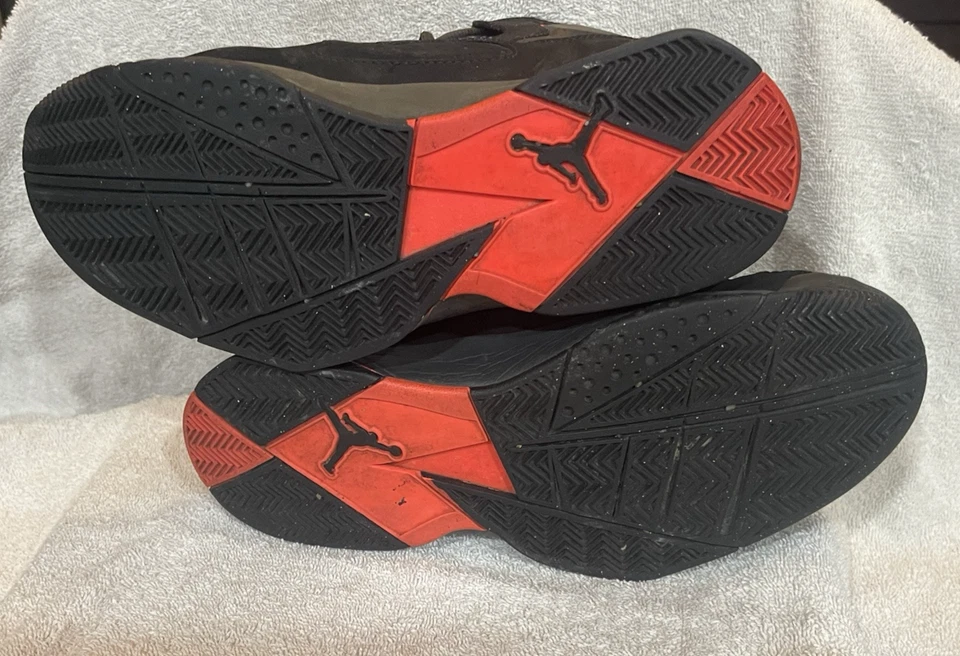 Nike Air Jordan True Flight 23 Tenis Zapatos Talla 10 Negro Infrarrojo 342964-023 Foto 4 de 4