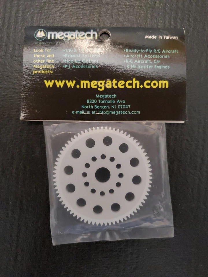 Megatech MTC22377 Delrin Main Gear 73T T-MAXX TRX Spur Vintage - Image 2 of 2