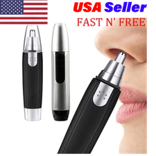 Electric Nose Ear Hair Trimmer Eyebrow Shaver Clipper Groomer Cleaner tool
