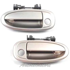 Front Pair Outside Door Handle For 95-99 Toyota Avalon Cashmere Beige 4M9 DS123