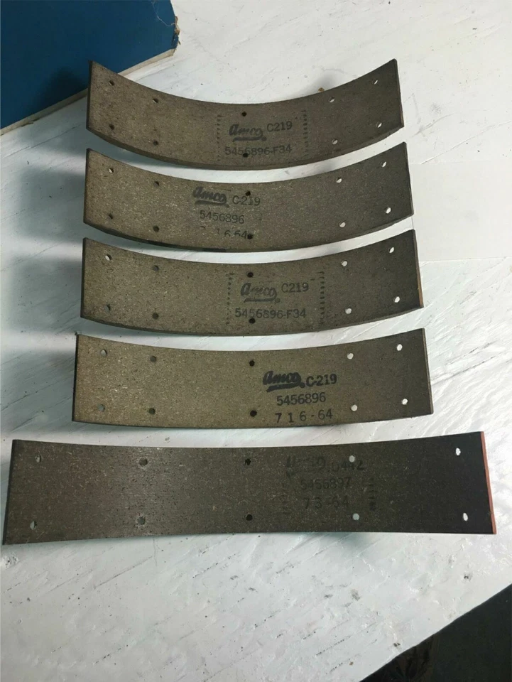 Pastilla de freno Pontiac NOS - Juego parcial - Amco C-219; 5456896; 5456897 -C38 Foto 2 de 3