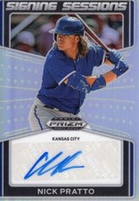2022 PANINI PRIZM DRAFT PICKS PRIZMS #SS-NP NICK PRATTO BV $10.00