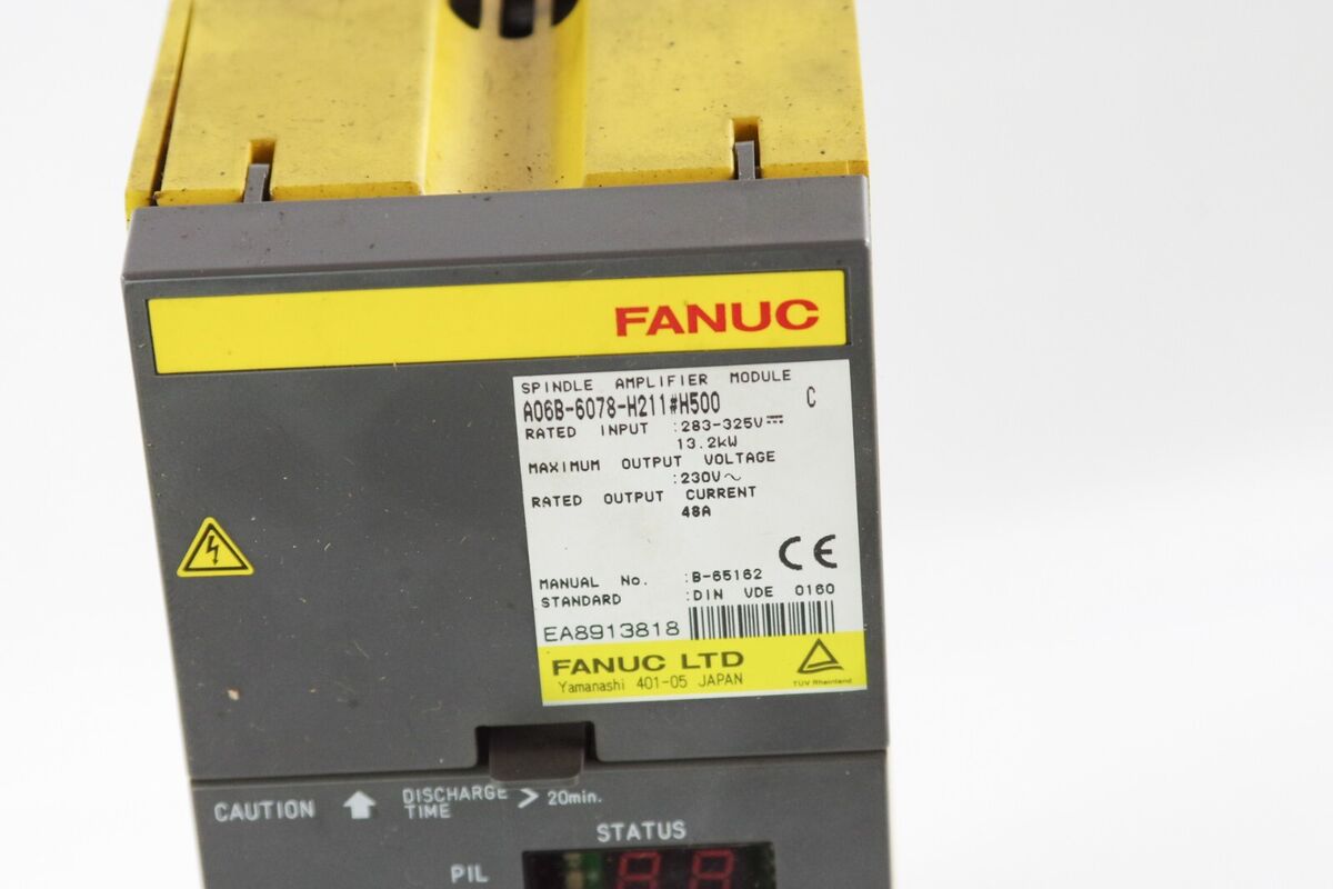 FANUC A06B-6078-H211#H500 - フライス盤 FANUC A06B-6078-H211#H500 - フライス盤