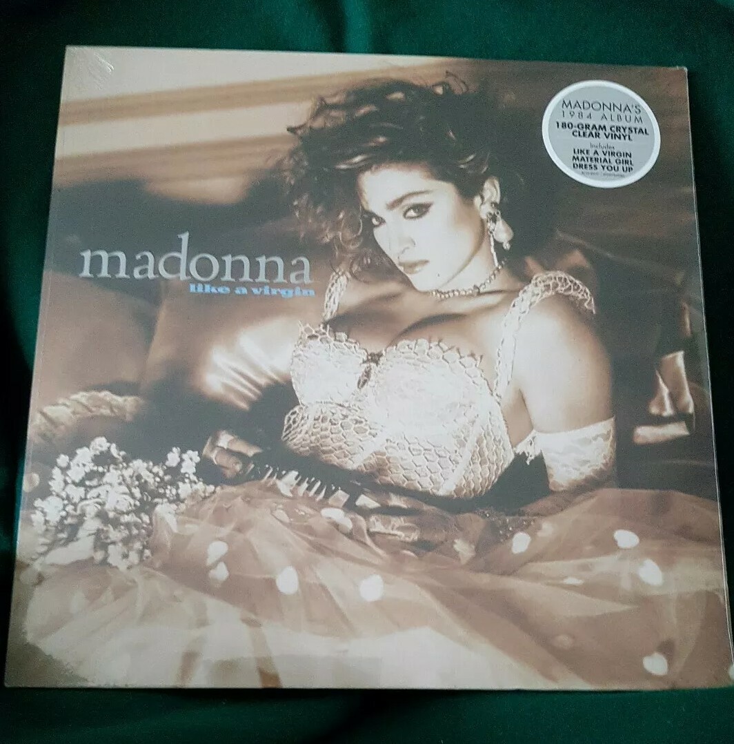 Madonna - Like A Virgin - Vinile (180 gr - crystal clear vinyl -  limited edi...